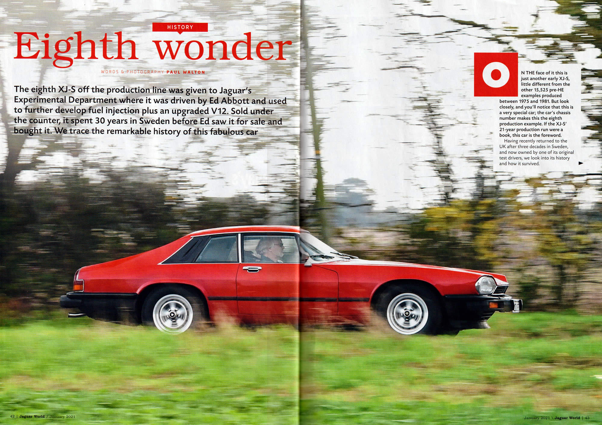 Eighth Wonder - Jaguar World Magazine 2021